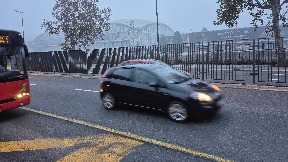 Magla, oblačno, kiša